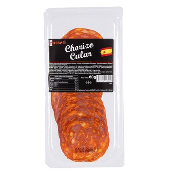 Chorizo Cular plastry 60g Gusseti