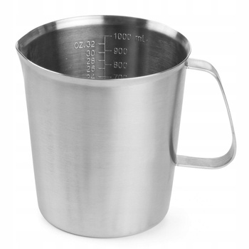 Miarka stalowa z podziałką 1l Hendi