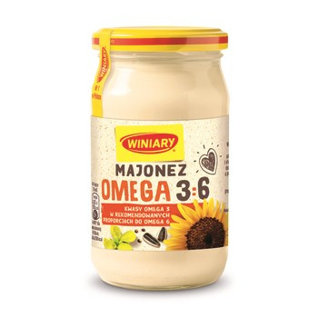 Winiary Majonez Omega 3:6 300 ml