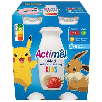 ACTIMEL KIDS TRUS/BANAN 4X100G