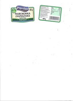 Provitus Marchewka zasmażana 480g