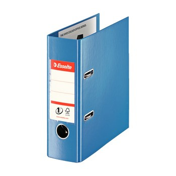 Segregator Esselte No.1 Vivida, A5, szeroki 75 mm, niebieski