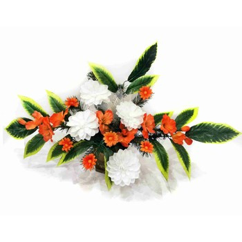 Kompozycja Dekorowana 14 kwiatów