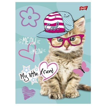 Unipap zeszyt okładka laminowana A5, 16 kartek, linia My Little Friend