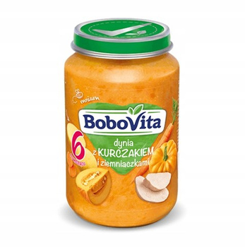 BoboVita Dynia z kurczakiem i ziemniaczkami po 6 miesiącu 190 g