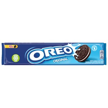 Oreo Original Ciastka kakaowe z nadzieniem o smaku waniliowym 110 g (10 sztuk)