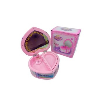 Szkatułka nakręcana serduszko ze światłem