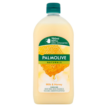 Palmolive Naturals Milk & Honey (Mleko i miód) Kremowe mydło w płynie do rąk zapas 750 ml