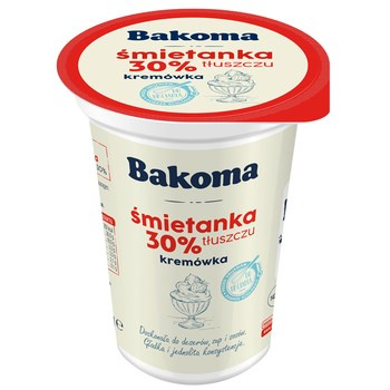 Bakoma Śmietanka kremówka 30% 200 g