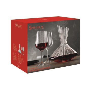 Komplet LIFESTYLE 2 kieliszki 630ml i karafka 2900ml Spiegelau