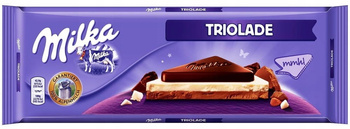 Milka Czekolada mleczna Triolade 280 g