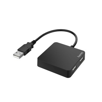 Hub Hama USB 2.0 4xUSB-A
