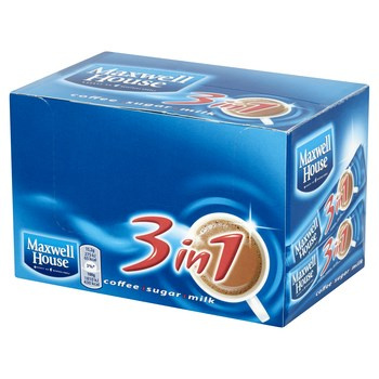 Maxwell House 3 in 1 Rozpuszczalny napój kawowy 304 g (20 saszetek)