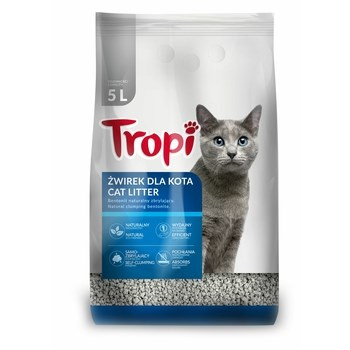 TROPI ŻWIREK BENTONITOWY 5L