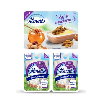 ALMETTE MINI ŚMIETAN.B/LA 120G