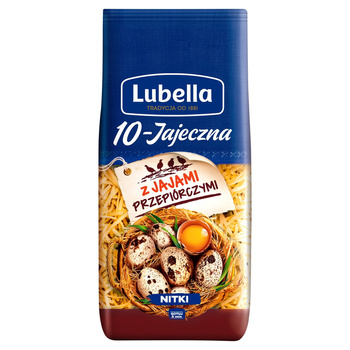 Lubella 10-Jajeczna Makaron nitki 250 g