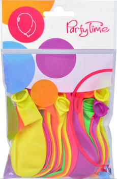 Baloniki neon 15 szt