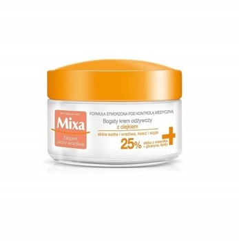 Mixa Bogaty krem odżywczy z olejkiem 50 ml