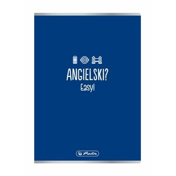 Zeszyt Herlitz A5 60 kratka J.Angielski