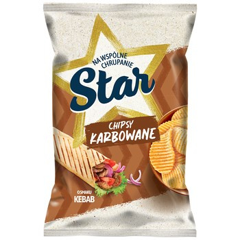 STAR CHIPSY KARBOWA KEBAB 120G
