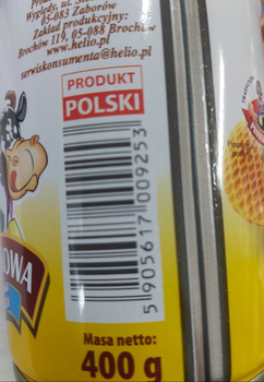 Helio Masa krówkowa o smaku advocata 400 g