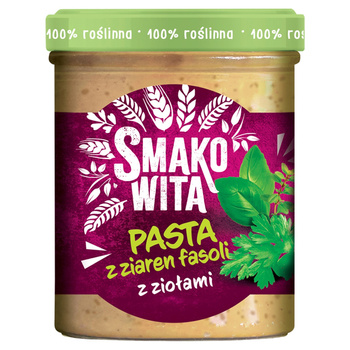 Smakowita Pasta z ziaren fasoli z ziołami 180g