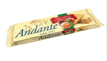 Andante Wafle rodzinne orzechowe 130 g