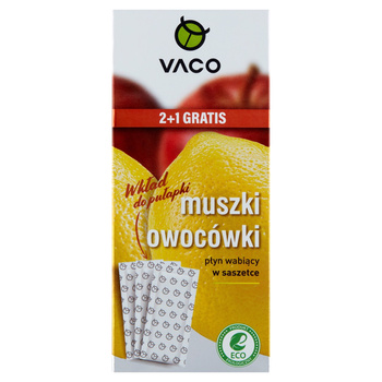 ECO Wkład – Płyn do pułapki na muszki owocówki – 3 szt