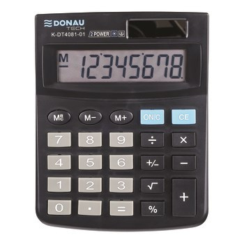 Kalkulator biurowy DONAU TECH K-DT4081