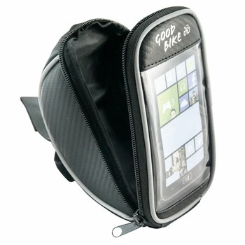 Sakiewka na kierownicę rowerową z etui na smartfona, Bag-it, rozmiar: M