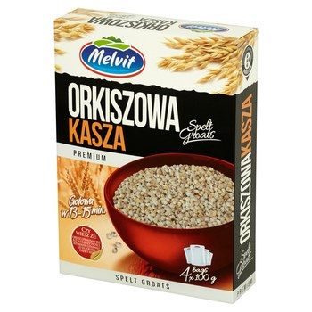 MEL.KASZA ORKISZOWA 4X100G