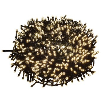 Lampki 800 LED na trasformator + timer + dodatkowe gniazdo + flash