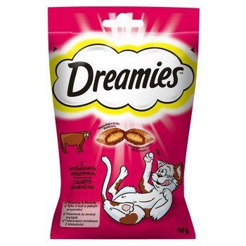 DREAMIES Z WOŁOWINĄ 60G