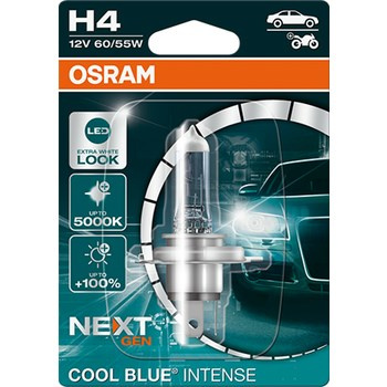 Osram COOL BLUE INTENSE H4 60/55W P43t 12V (64193CBN-01B)
