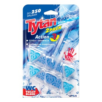 TYTAN KOSTKA WC OCEAN 2X40G