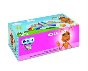 Regina Świat Milli Chusteczki kosmetyczne 96 sztuk