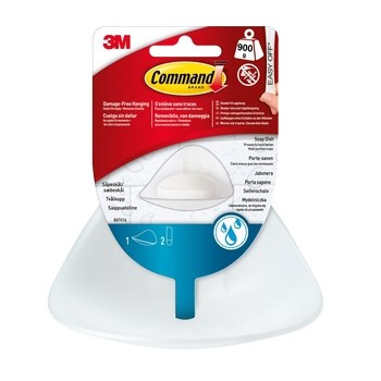 BATH-14 Mydelniczka CommandTM, 1 mydelniczka + 2 małe paski