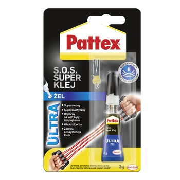 PATTEX S.O.S. Super Klej Ultra Żel 2g