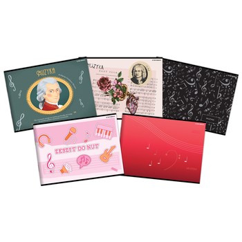 Zeszyt MegaMix Muzyka A5 16k TOP 2000