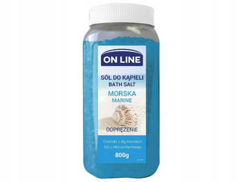 On Line Sól do kąpieli morska 800 g
