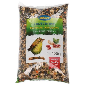 Megan Orzechowy przysmak ogrodowy dla dzikich ptaków 1000 g