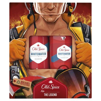Old Spice Whitewater Zestaw podarunkowy dla faceta gaszącego pożary