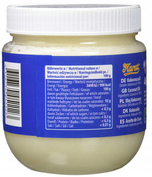 BIO Olej kokosowy virgin 500 ml BIOASIA