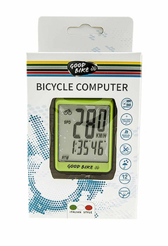 Licznik rowerowy przewodowy GOODY, 16 funkcji