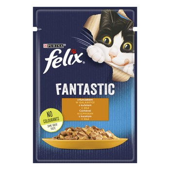 Felix Fantastic Karma dla kotów kurczak w galaretce 85 g