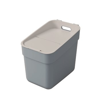Kosz do segregacji śmieci Ready To Collect Szarobłękitny 20L Curver