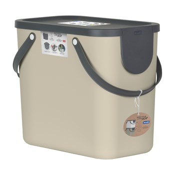 Kosz do segregacji 25l cappuccino Albula Rotho