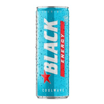 Black Energy Coolwavegazowany napój energetyzujący 250ml