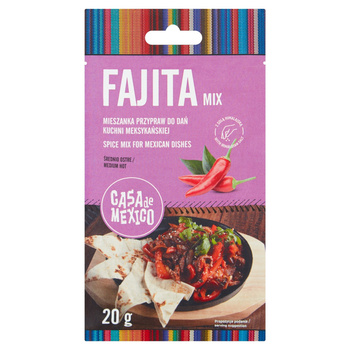 Casa de Mexico Mieszanka przypraw do Fajita 20 g