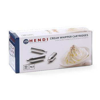 Naboje do bitej śmietany - op. 50 szt. Hendi